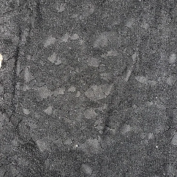 En Focus Studio Women's Black Lace Textured dress size 4 - Picture 4 of 9